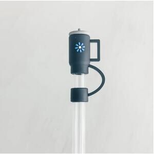 Chic Black & Blue Mini Tumbler Straw Covers